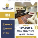 PISO EN VENTA EN BELLAVISTA-ZONA FRENTE A JARDINES DE HERCULES