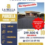 PARCELA CON GRAN CASA/ URB. LA HERMANDAD